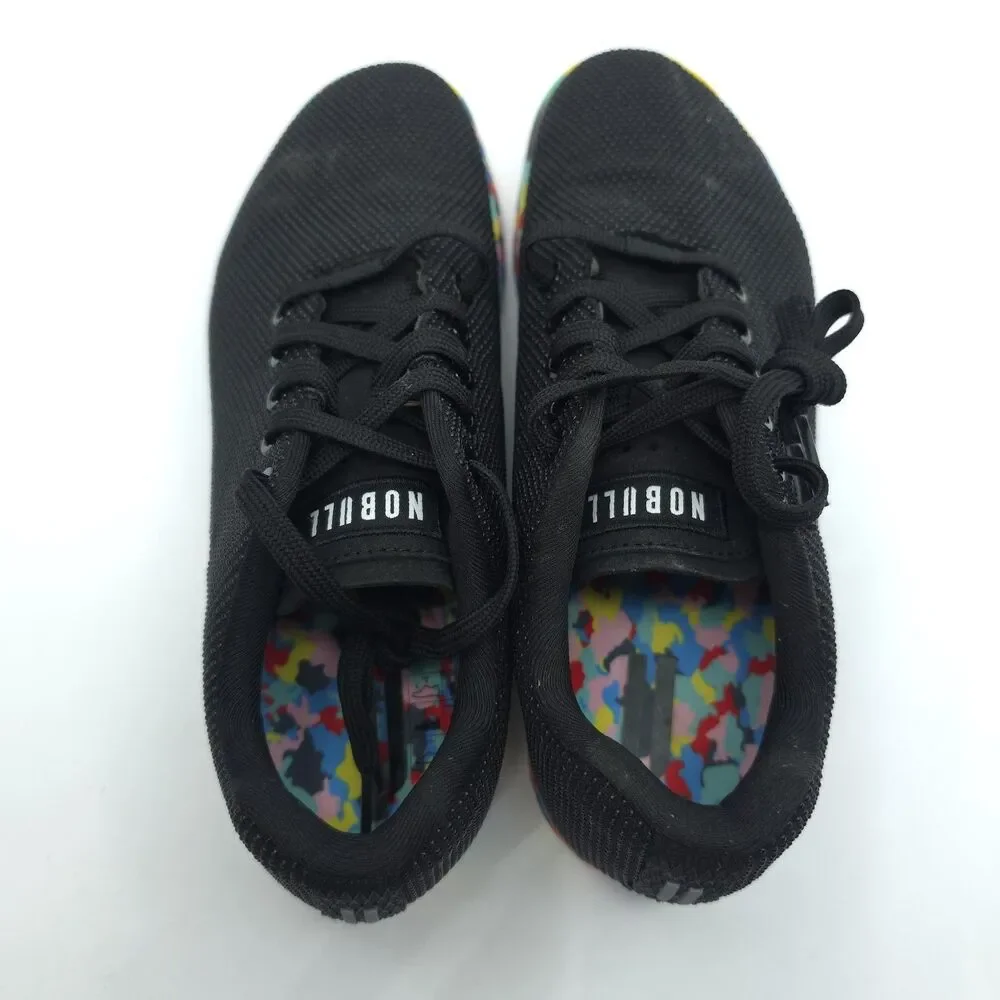Nobull Outwork Trainer Black Wild Athletic Training Sneakers Shoes Men's Size 7